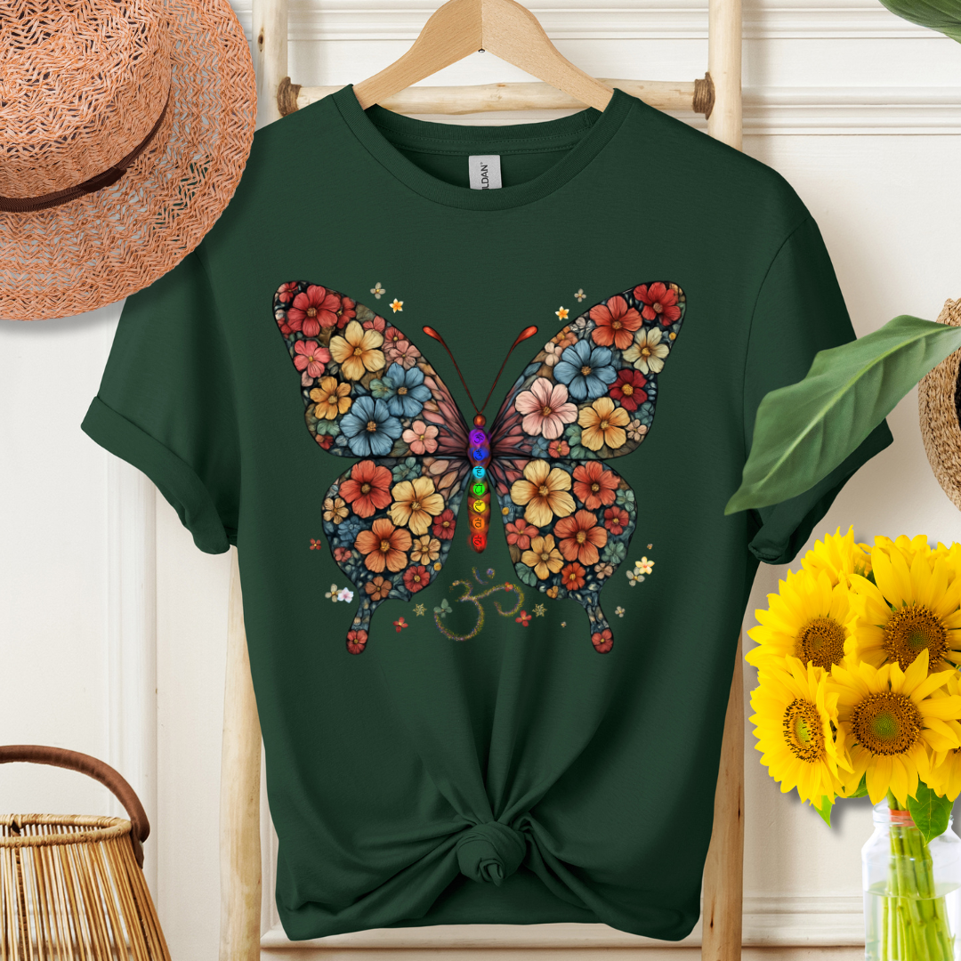 Summer Floral Butterfly Tee