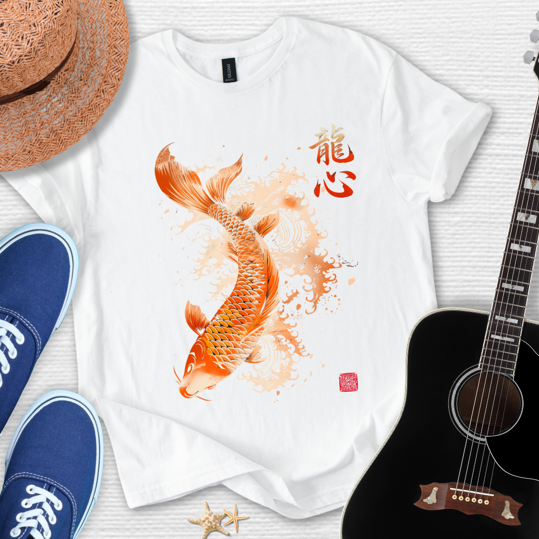 Koi Fish Softstyle T-Shirts