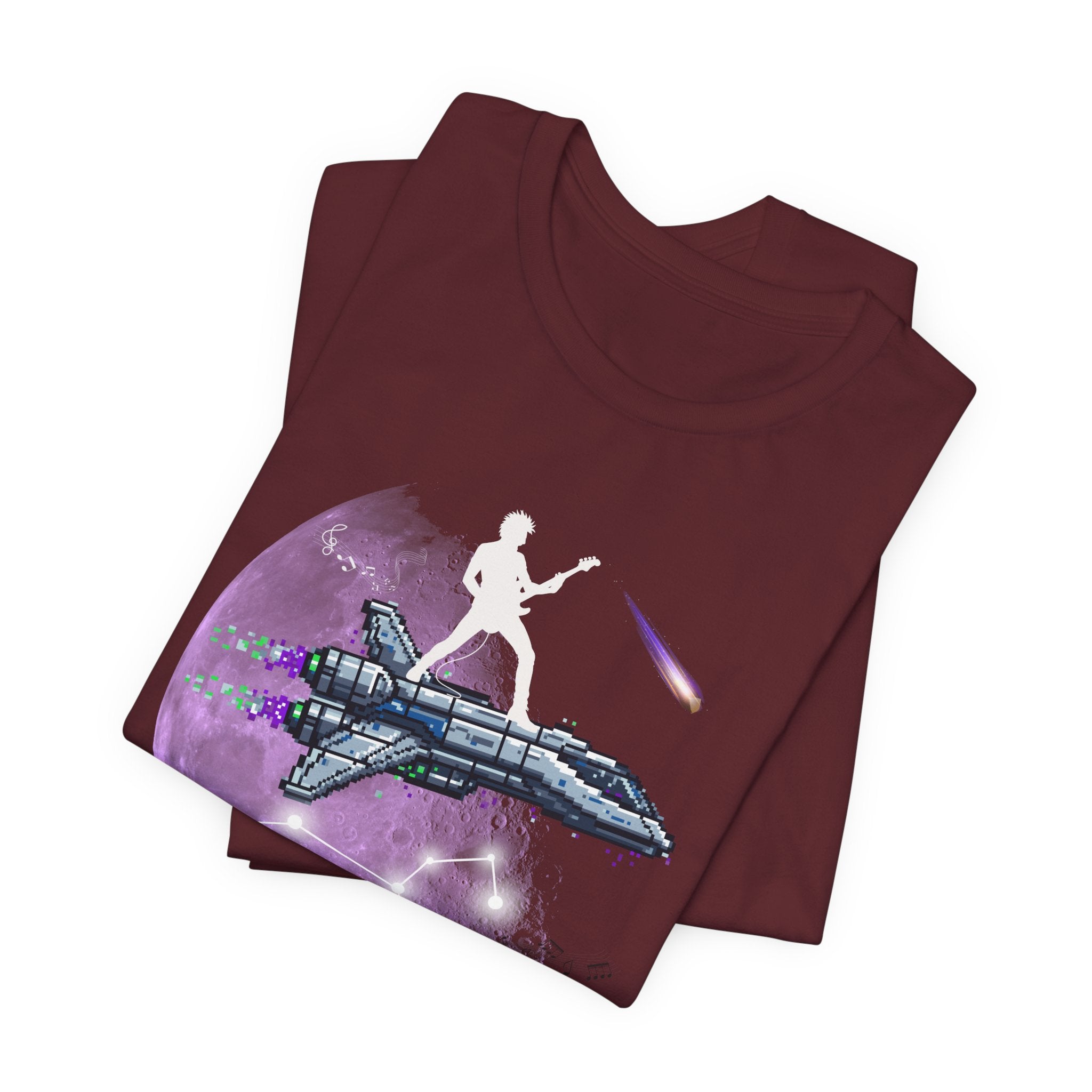 Galaxy Crew Tee — "The Universe is Bigger Than Your Problems" T‑Shirt