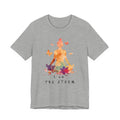 I Am The Storm meditation silhouette Tee | watercolor lotus, butterflies