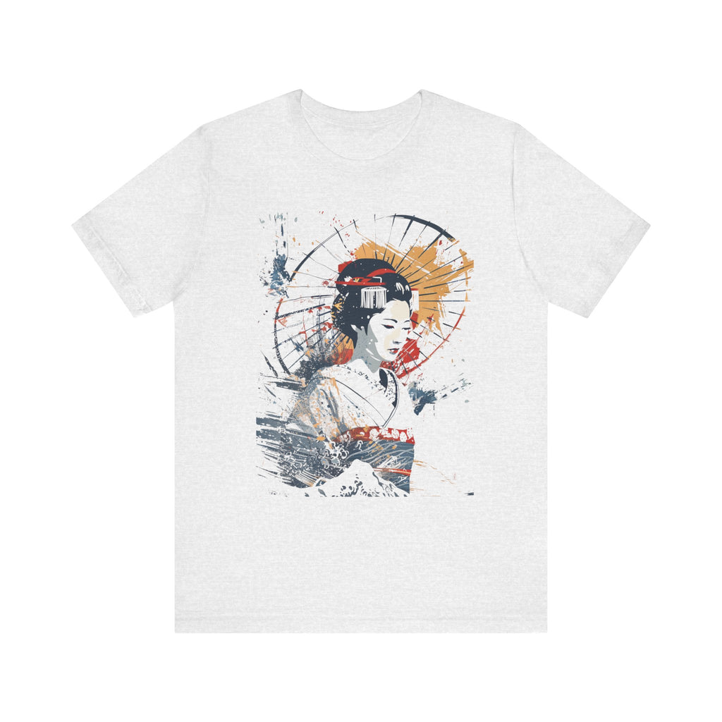 Geisha Art T‑Shirt — Vintage Japanese Woman Graphic Tee