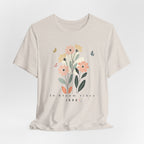 Personalized Birth Year Flower Shirt