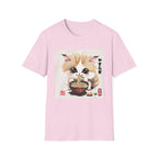 Japanese Chill Cat Eating Ramen Tee