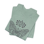 Butterfly Lotus OM Tee — Yoga Lotus Tee