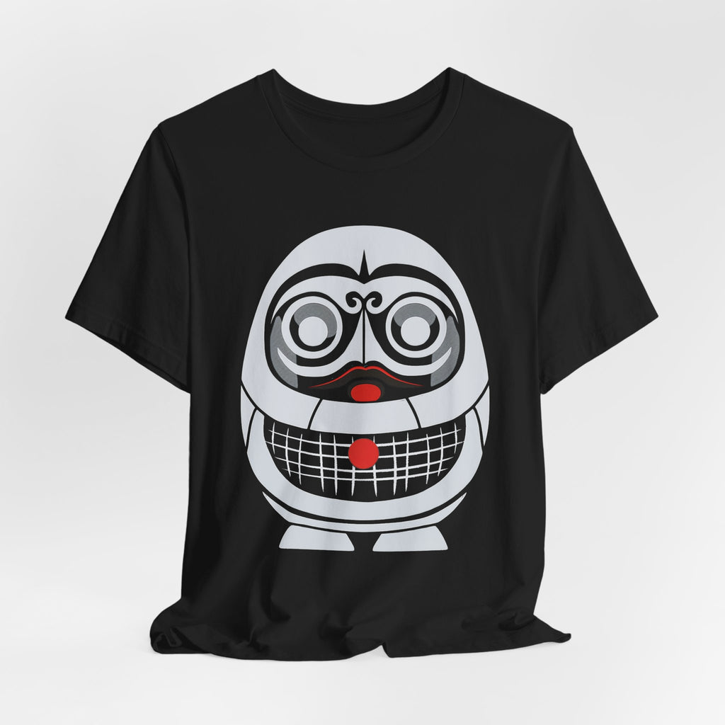 Geometric Daruma Modern Art Tee]