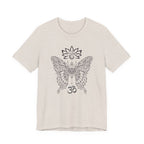 Butterfly Lotus OM Tee — Yoga Lotus Tee