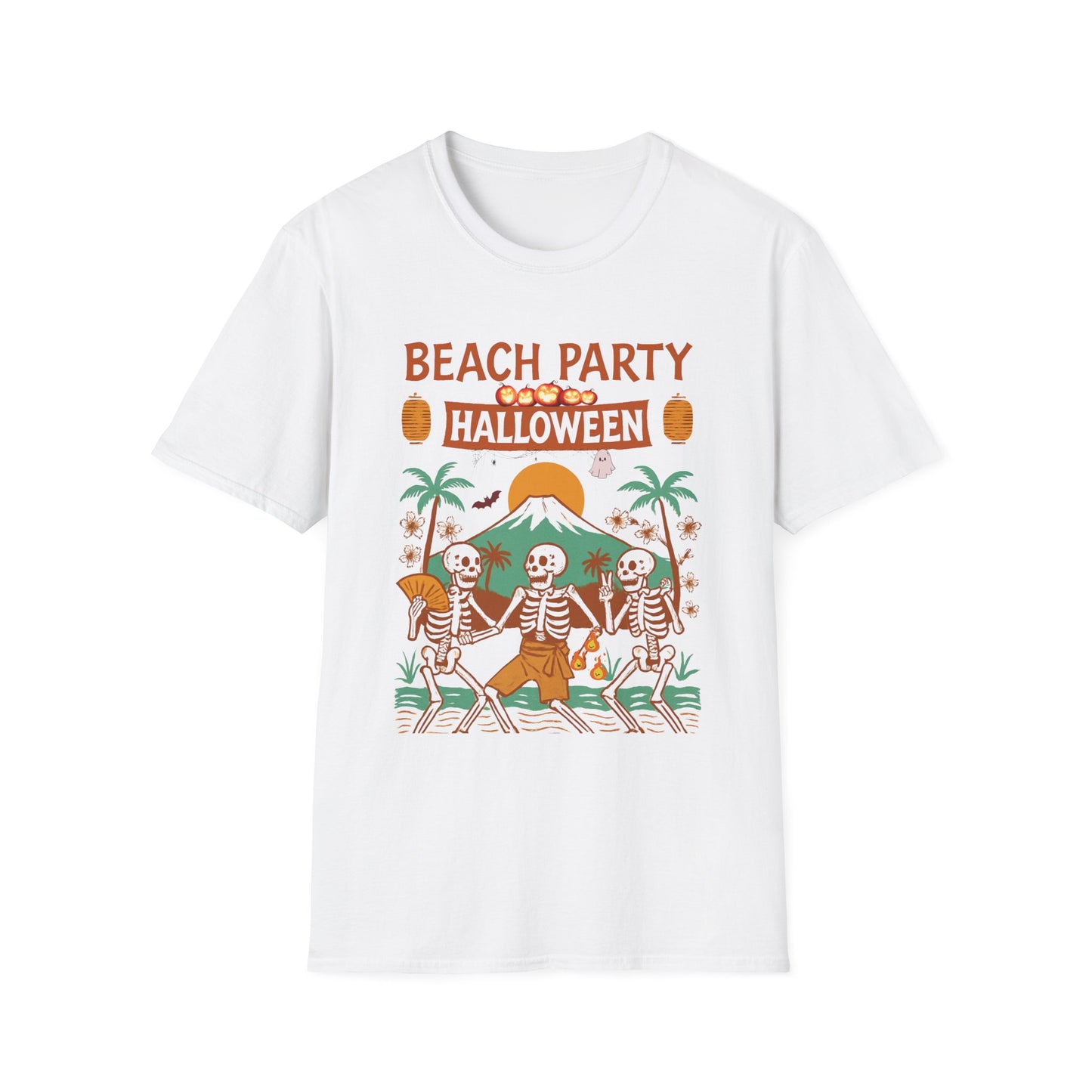 Beach Party Halloween Casual Tee