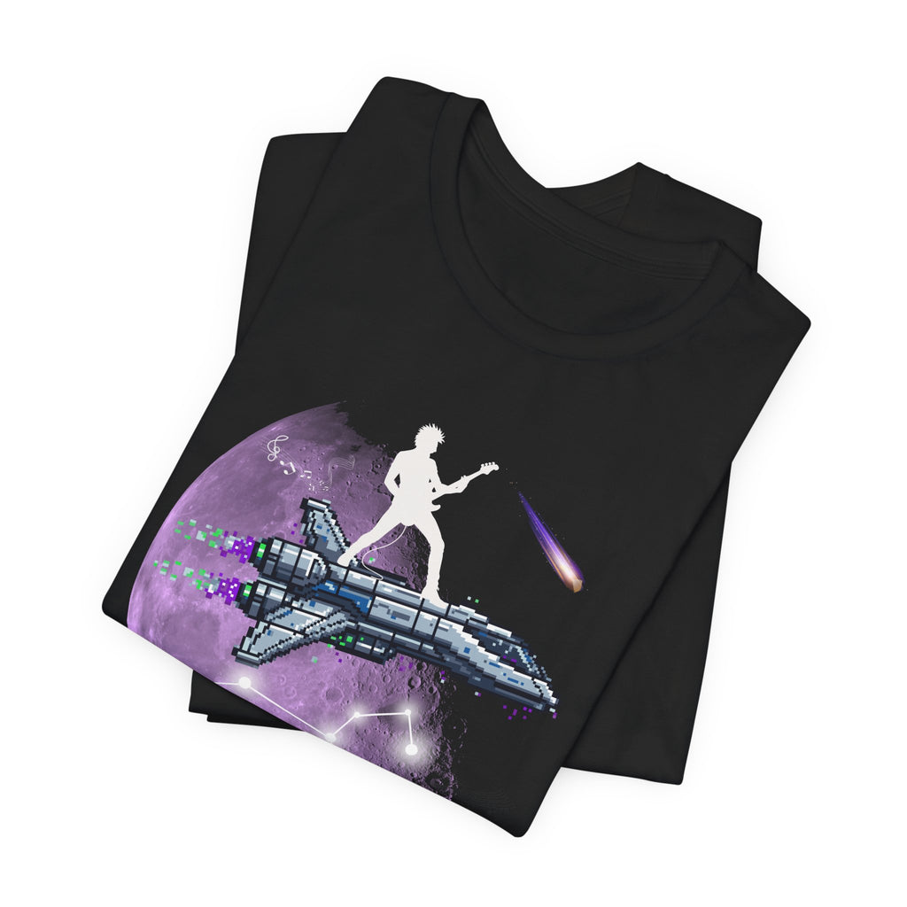 Galaxy Crew Tee — "The Universe is Bigger Than Your Problems" T‑Shirt