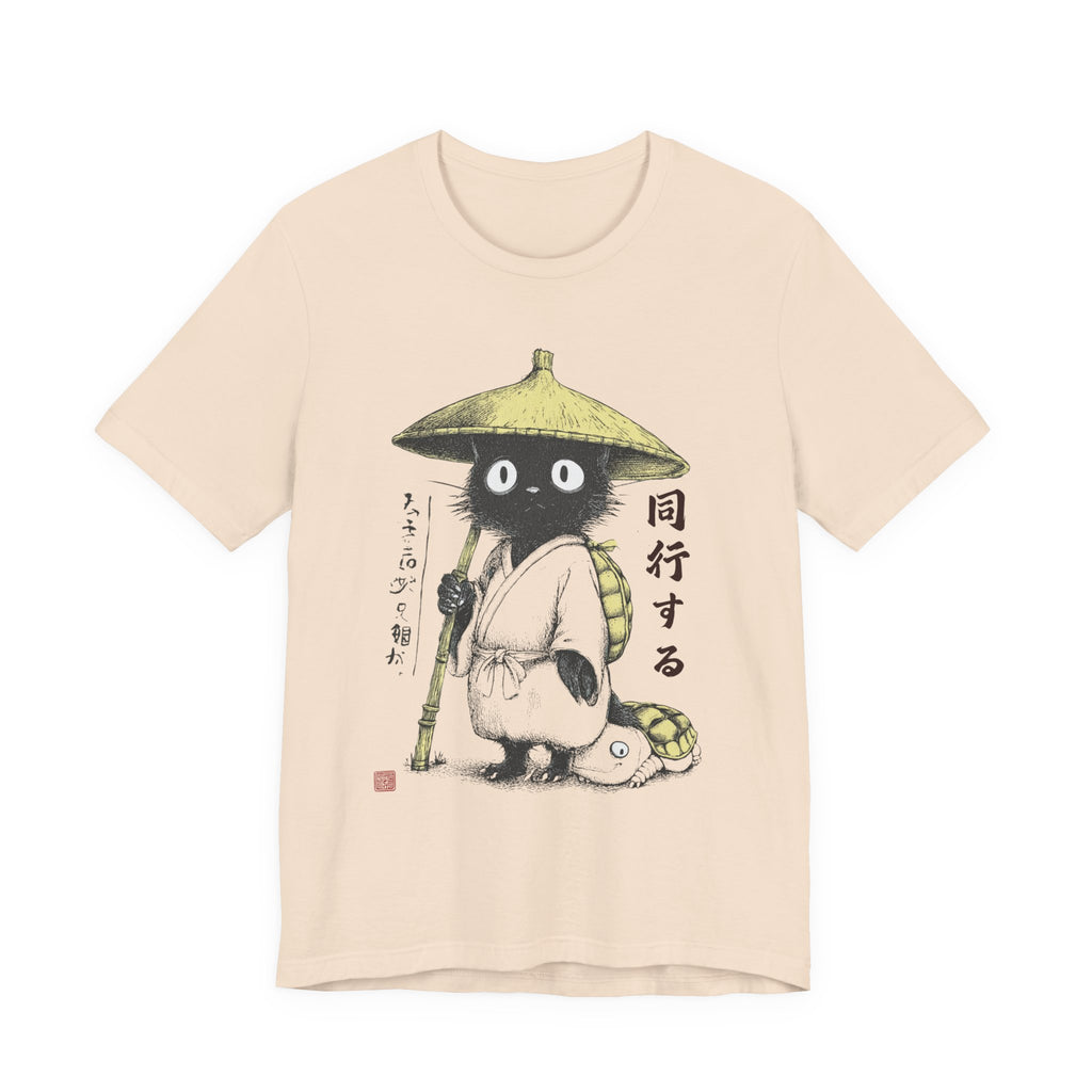 Japanese-Inspired Unisex Tee ,Love & Peace