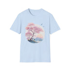 Japanese Serene Sakura Sunset T-Shirt