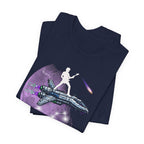 Galaxy Crew Tee — "The Universe is Bigger Than Your Problems" T‑Shirt
