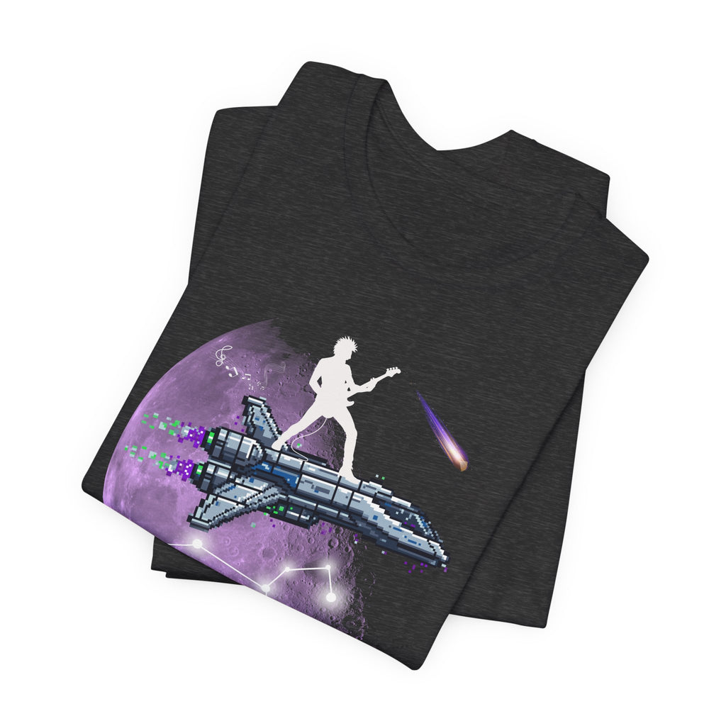 Galaxy Crew Tee — "The Universe is Bigger Than Your Problems" T‑Shirt