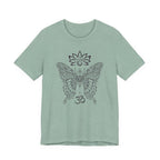 Butterfly Lotus OM Tee — Yoga Lotus Tee