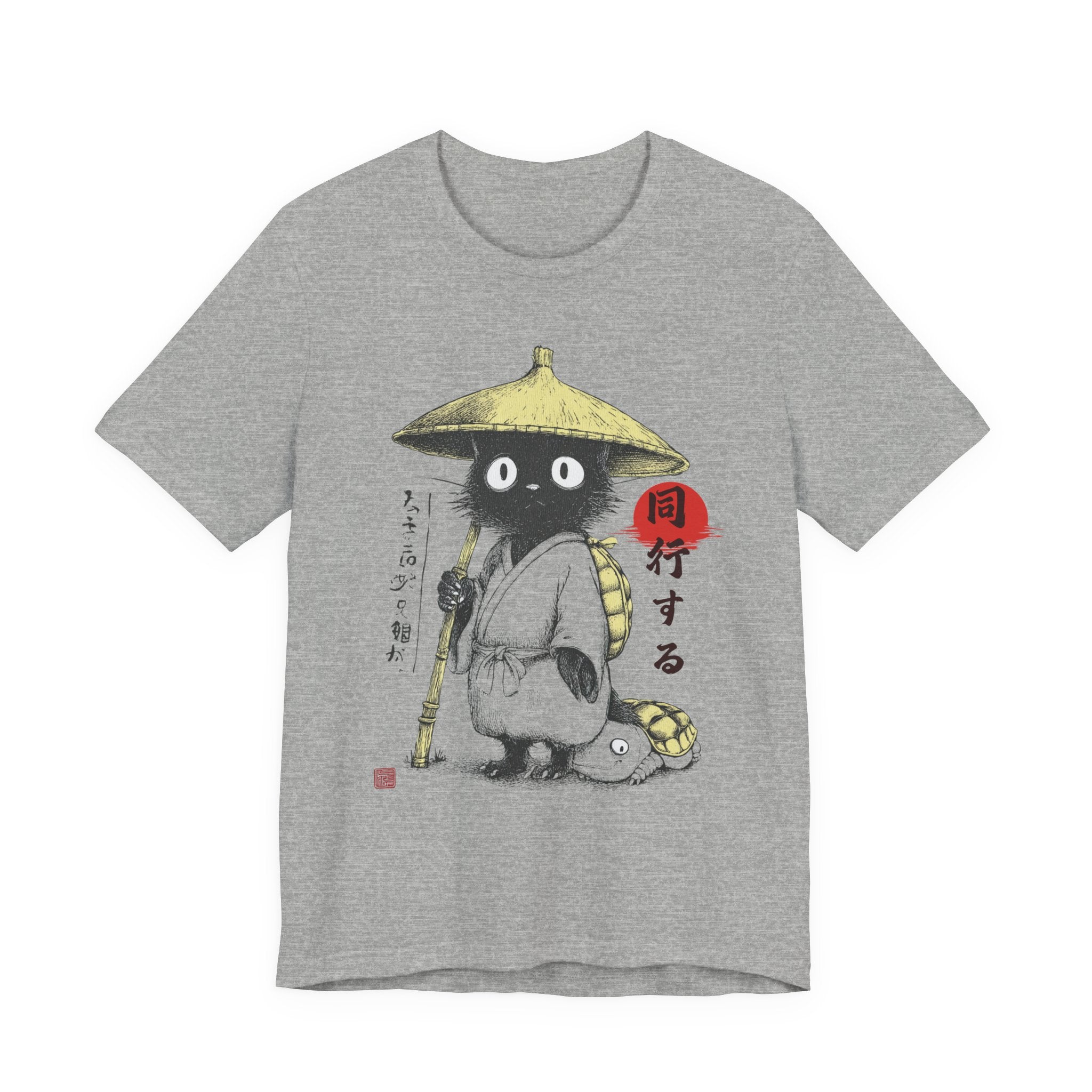 Japanese-Inspired Unisex Tee ,Love & Peace