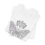 Butterfly Lotus OM Tee — Yoga Lotus Tee