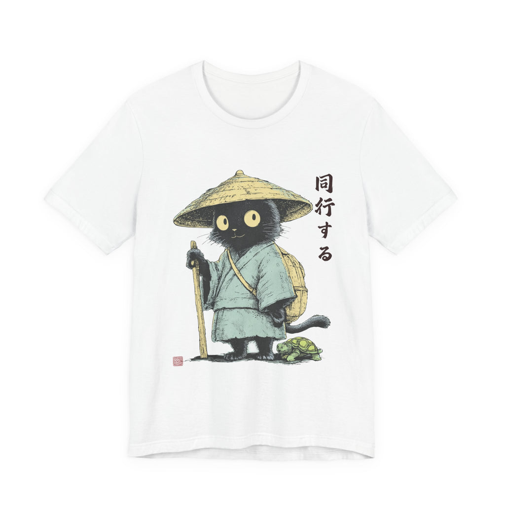 Japanese-Inspired Unisex Tee ,Love & Peace