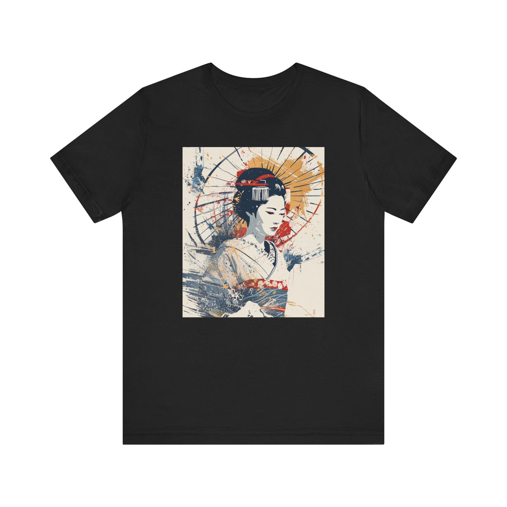 Geisha Art T‑Shirt — Vintage Japanese Woman Graphic Tee