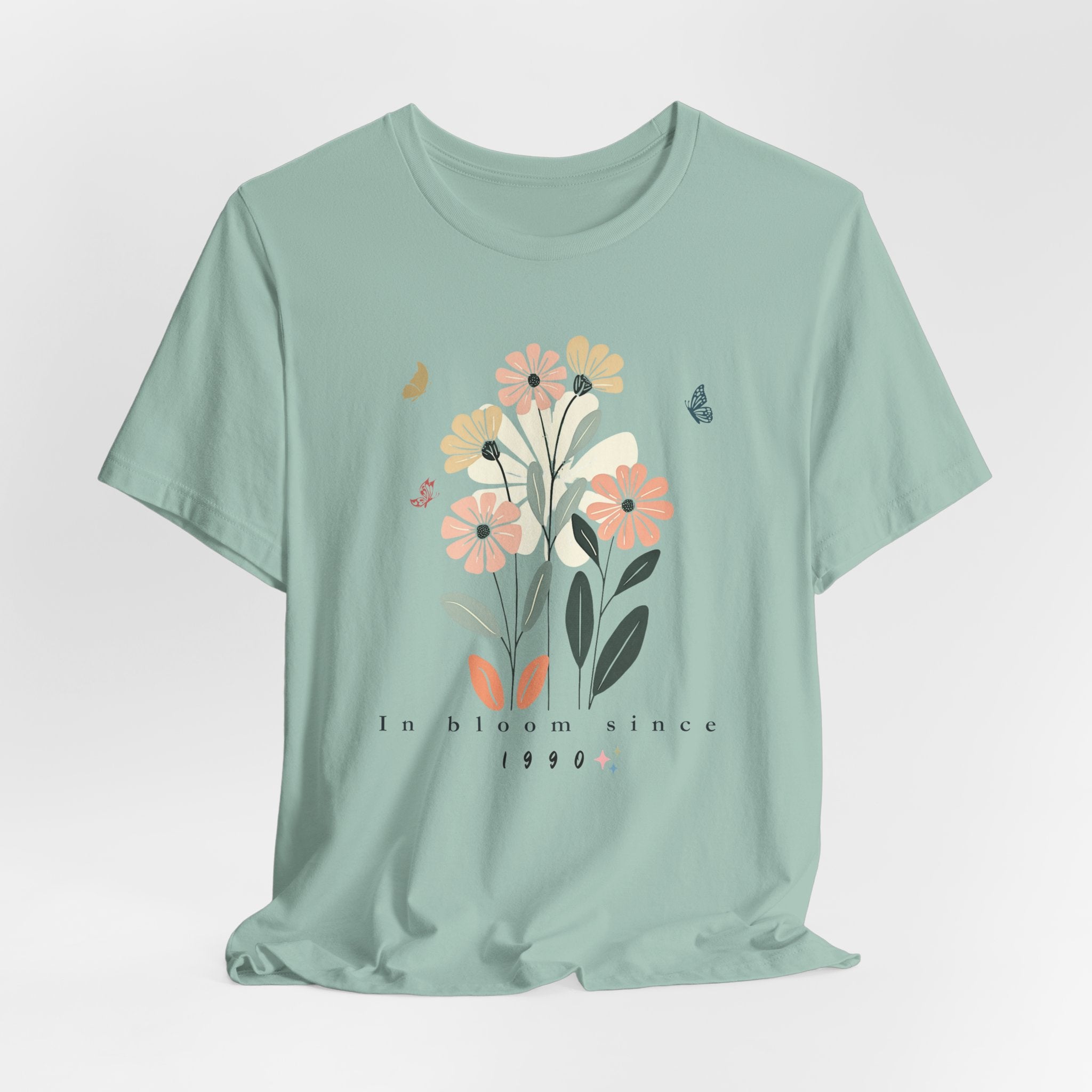 Personalized Birth Year Flower Shirt