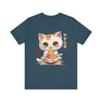 Japanese Style Cute Cat Ramen Tee