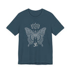 Butterfly Lotus OM Tee — Yoga Lotus Tee