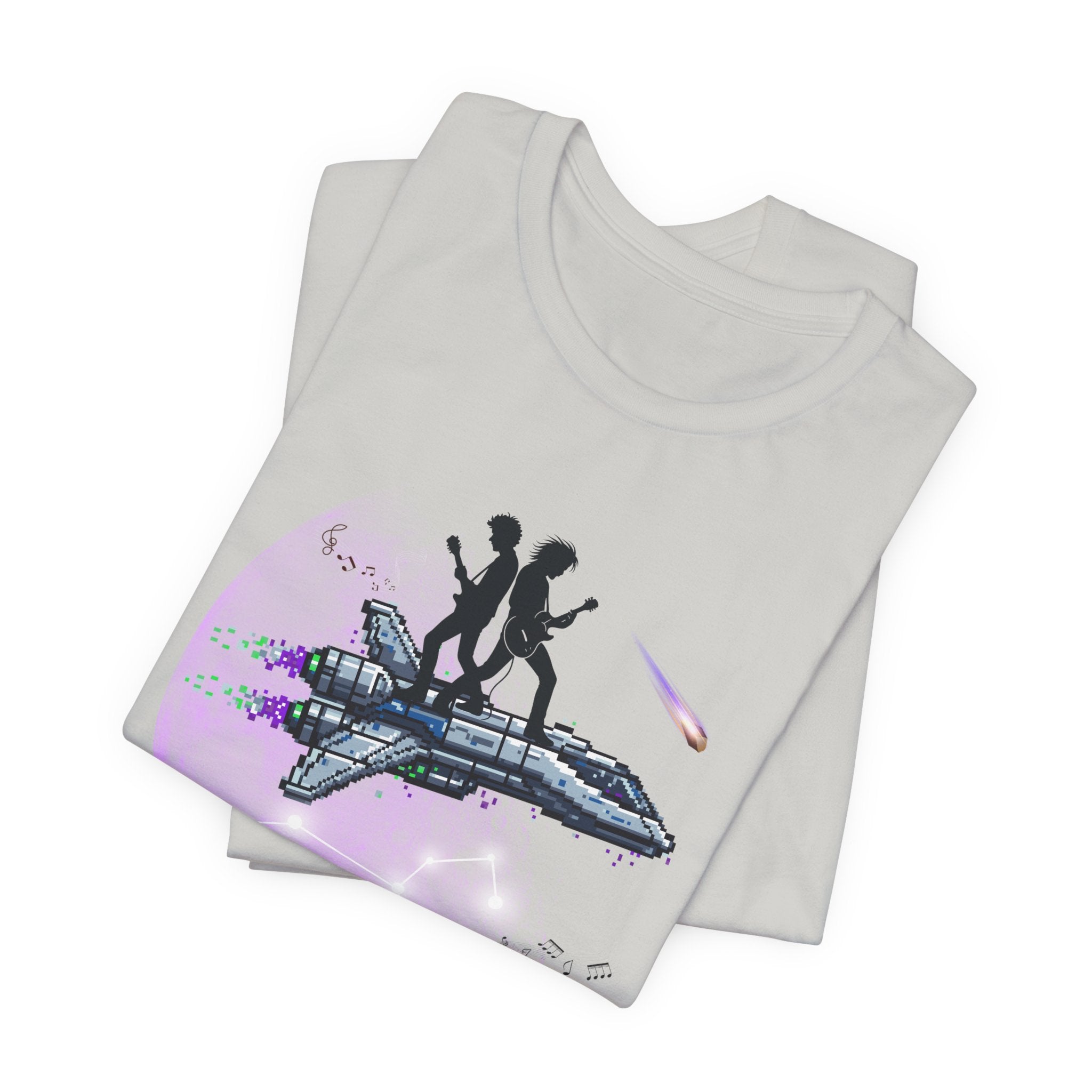 Galaxy Crew Tee — "The Universe is Bigger Than Your Problems" T‑Shirt