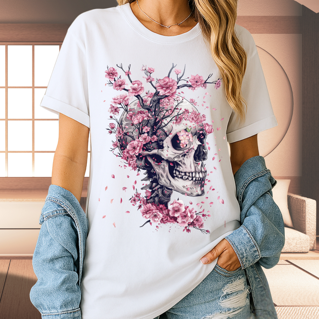 Trendy Skeleton Art T-Shirt for Unique Style