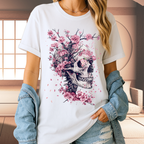 Trendy Skeleton Art T-Shirt for Unique Style