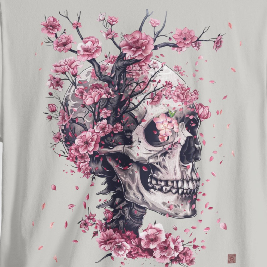 Trendy Skeleton Art T-Shirt for Unique Style