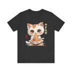 Japanese Style Cute Cat Ramen Tee