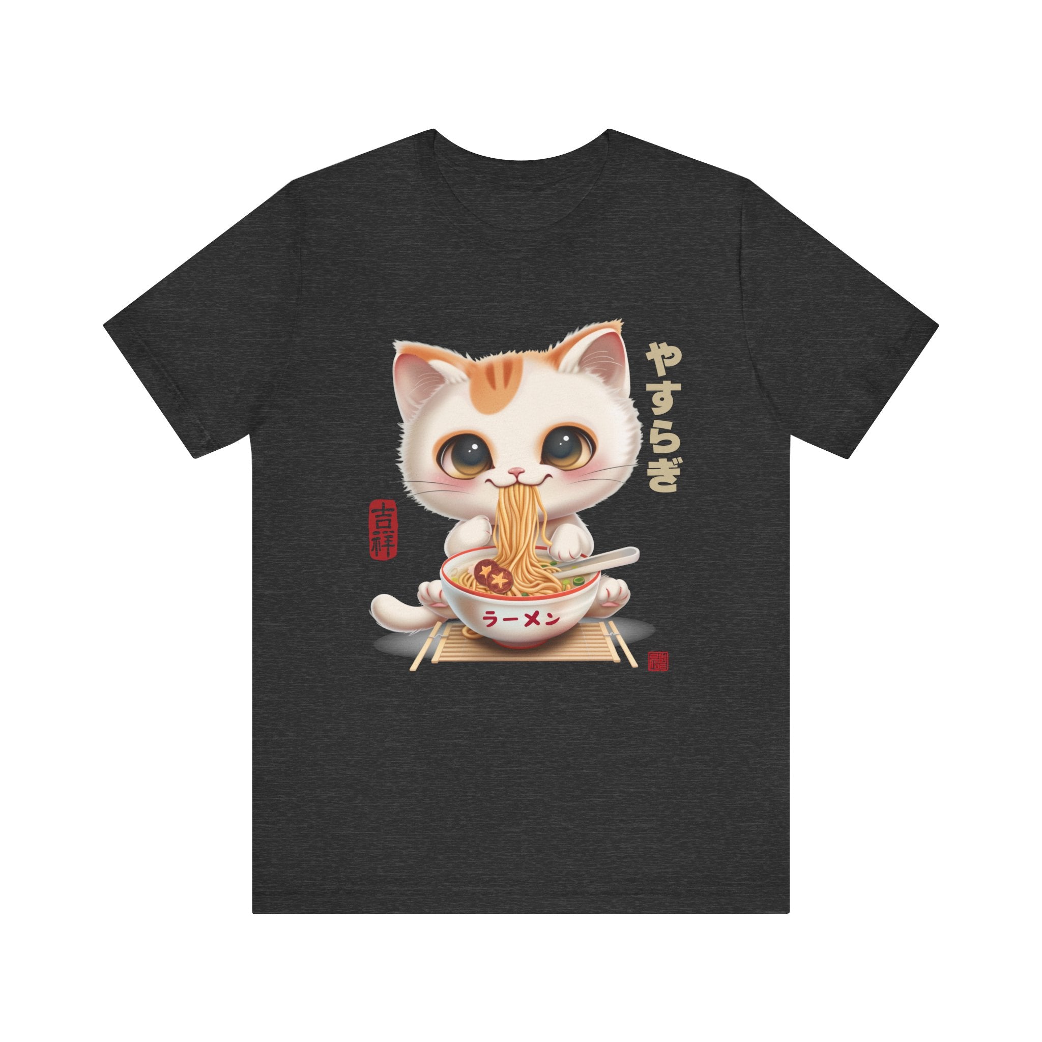 Japanese Style Cute Cat Ramen Tee