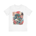 Japanese Dragon Art Unisex Tee - Vintage Style