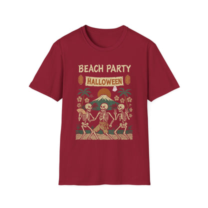 Beach Party Halloween Casual Tee