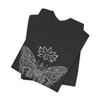 Butterfly Lotus OM Tee — Yoga Lotus Tee
