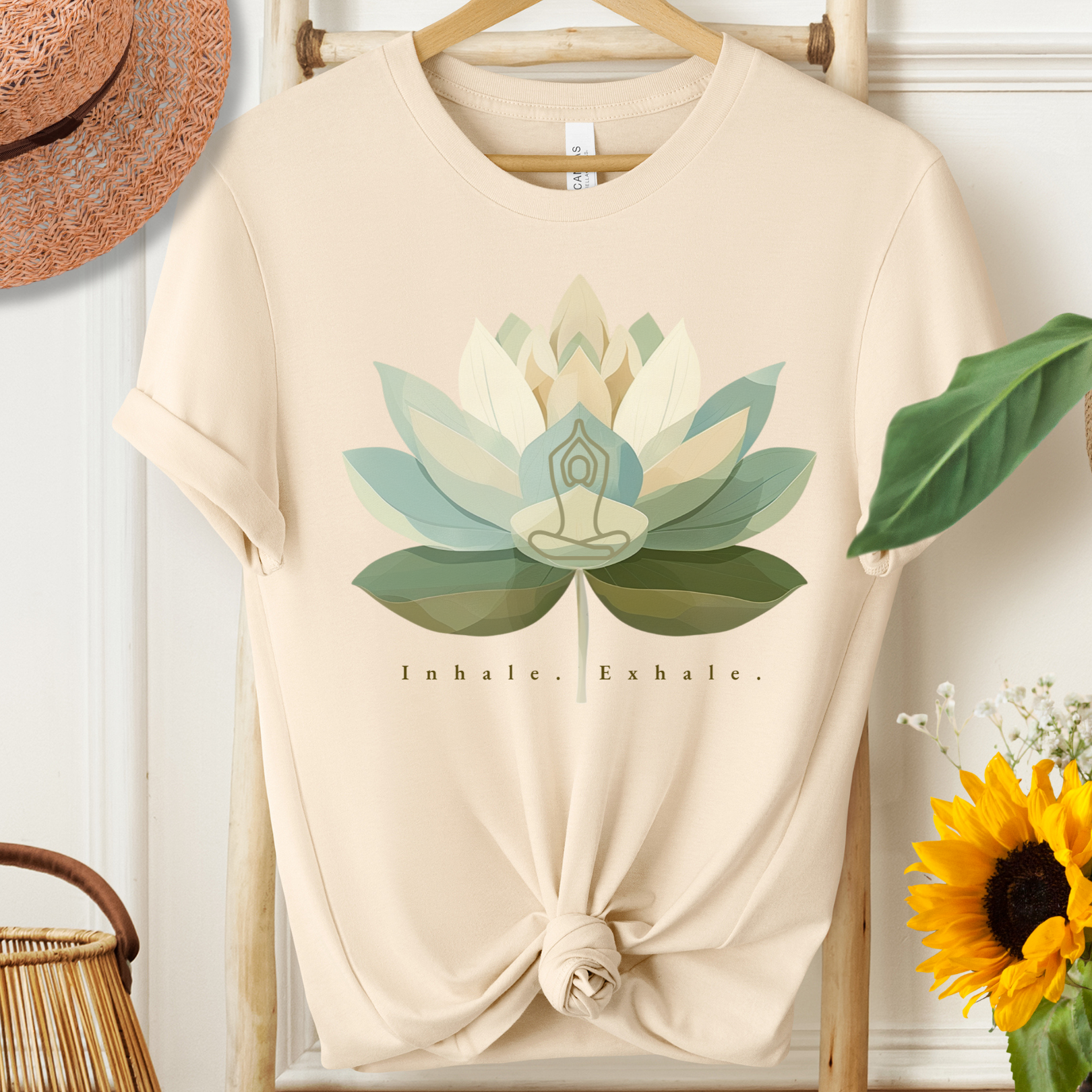 Lotus Lotus Tee — Calm Lotus Graphic T-Shirt