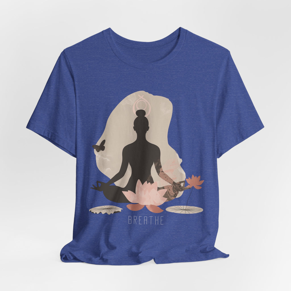 STILLNESS T-Shirt — Mindful Yoga Tee for Calm & Wellness