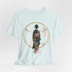 Geisha Silhouette Tee | Midnight Sakura Geisha
