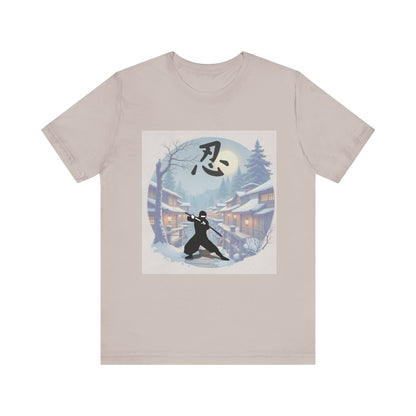 Moonlit Samurai — Japanese Streetwear Art Tee (Limited Drop)