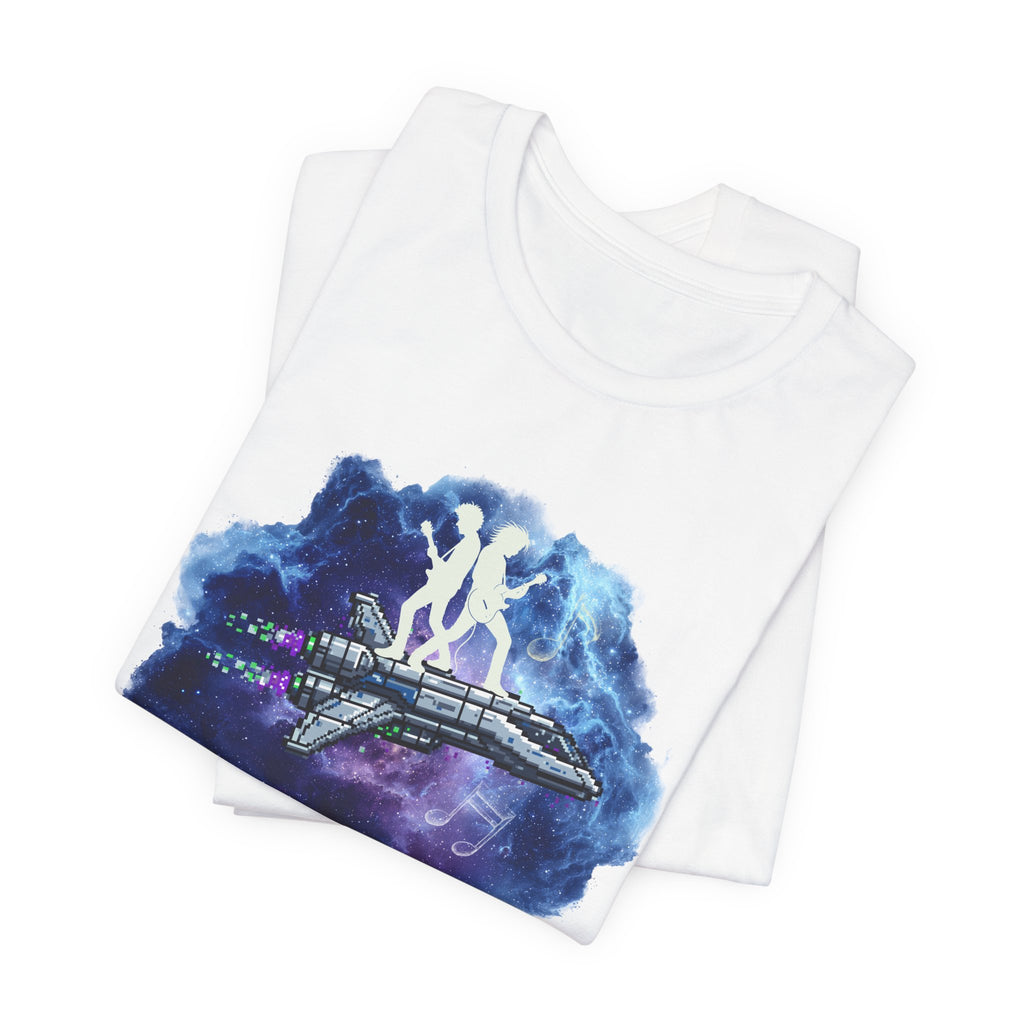 Galaxy Crew Tee — "The Universe is Bigger Than Your Problems" T‑Shirt