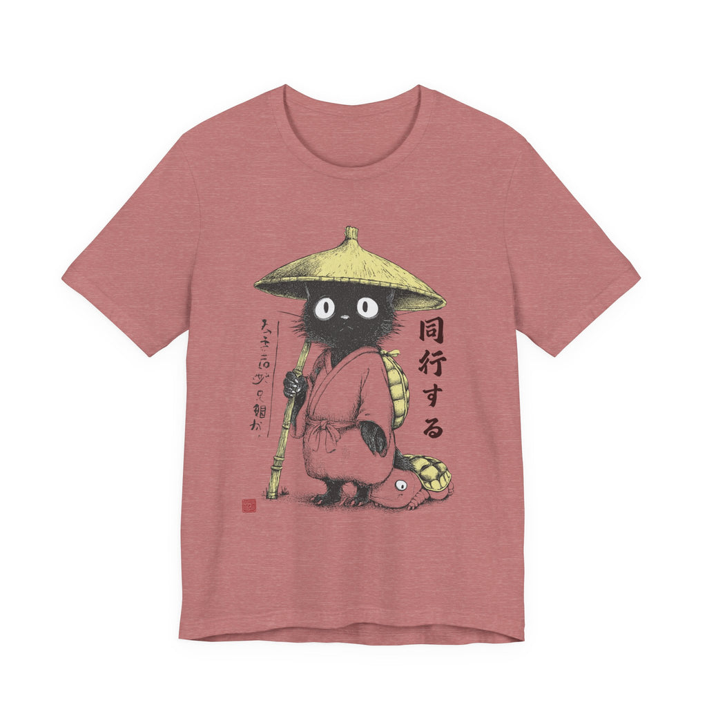 Japanese-Inspired Unisex Tee ,Love & Peace