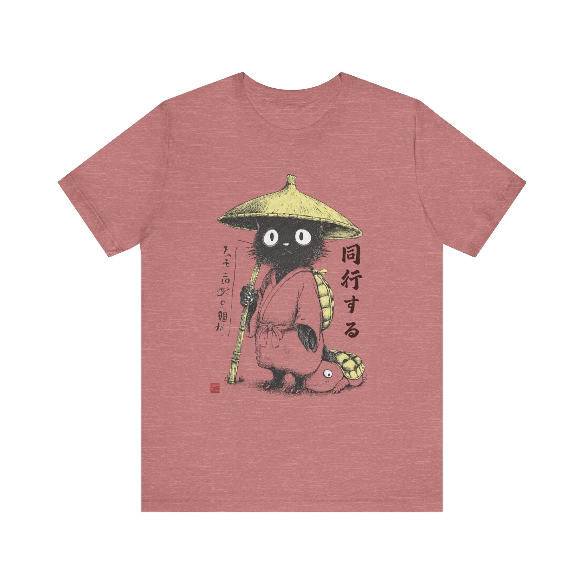 Japanese-Inspired Unisex Tee ,Love & Peace