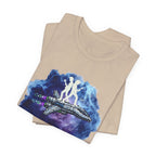 Galaxy Crew Tee — "The Universe is Bigger Than Your Problems" T‑Shirt