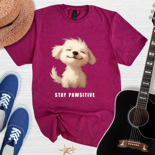 Stay Pawsitive Tee