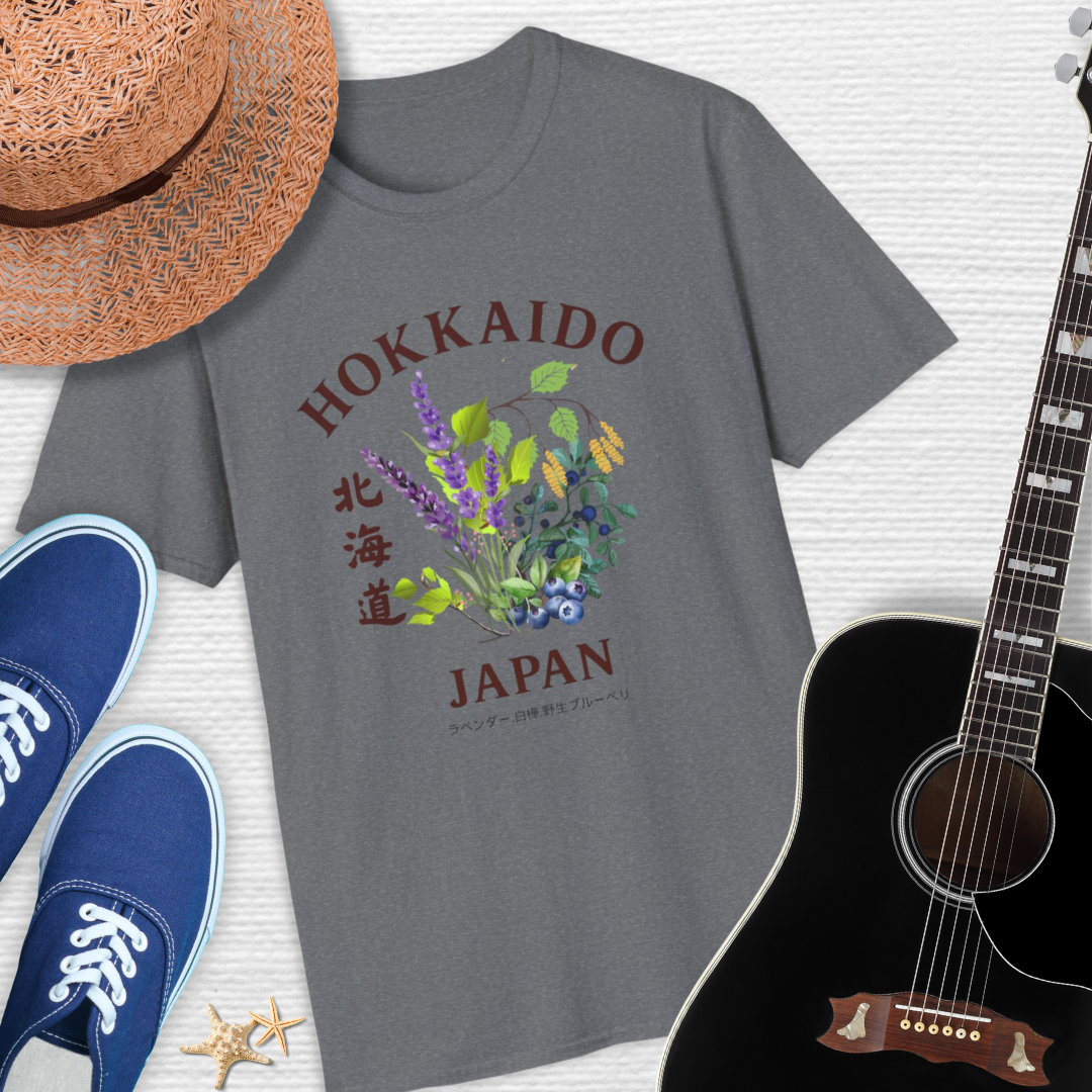 Hokkaido Japan Floral Tee
