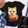 Cozy Cat Ramen Unisex Tee