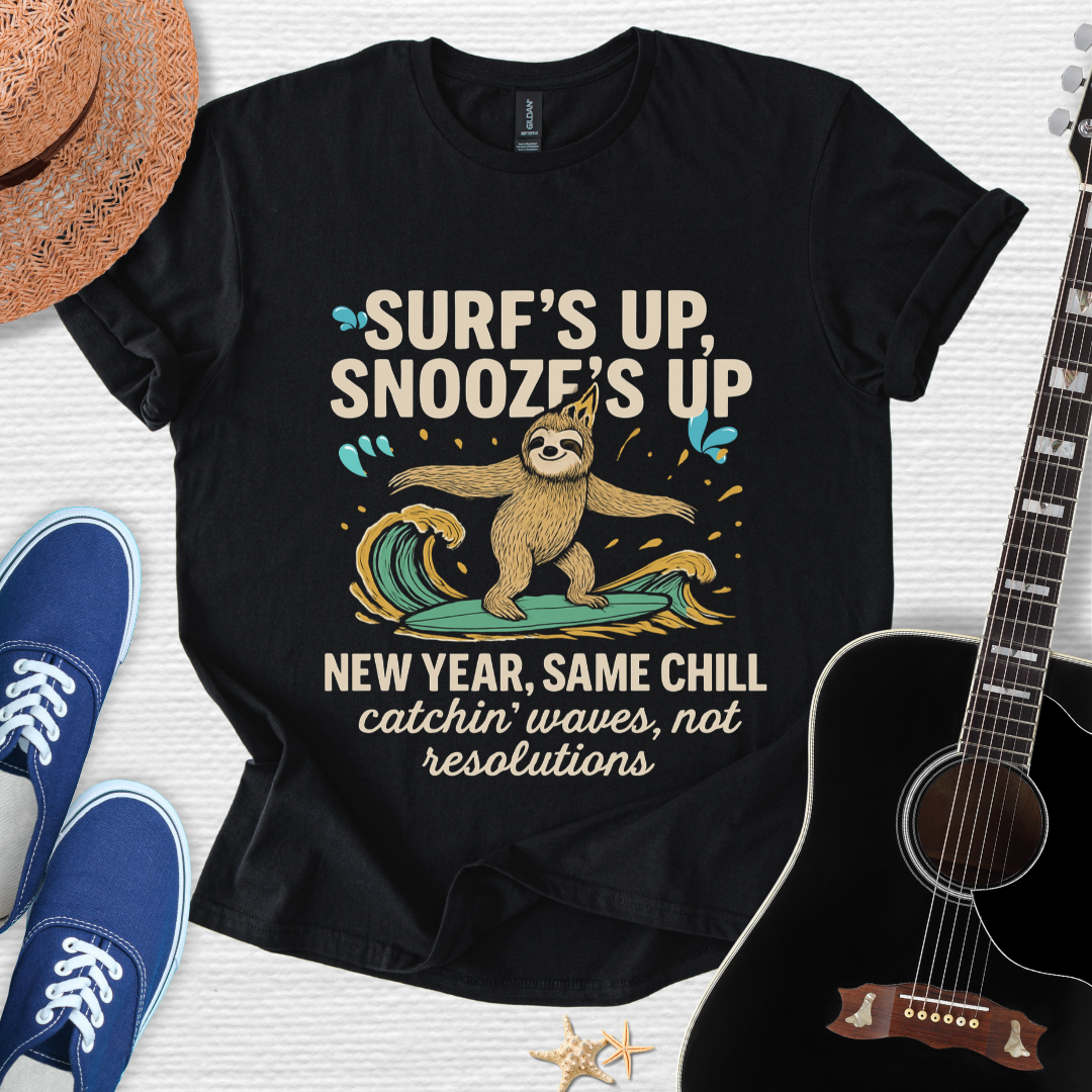 No Rush, Just Waves Tee