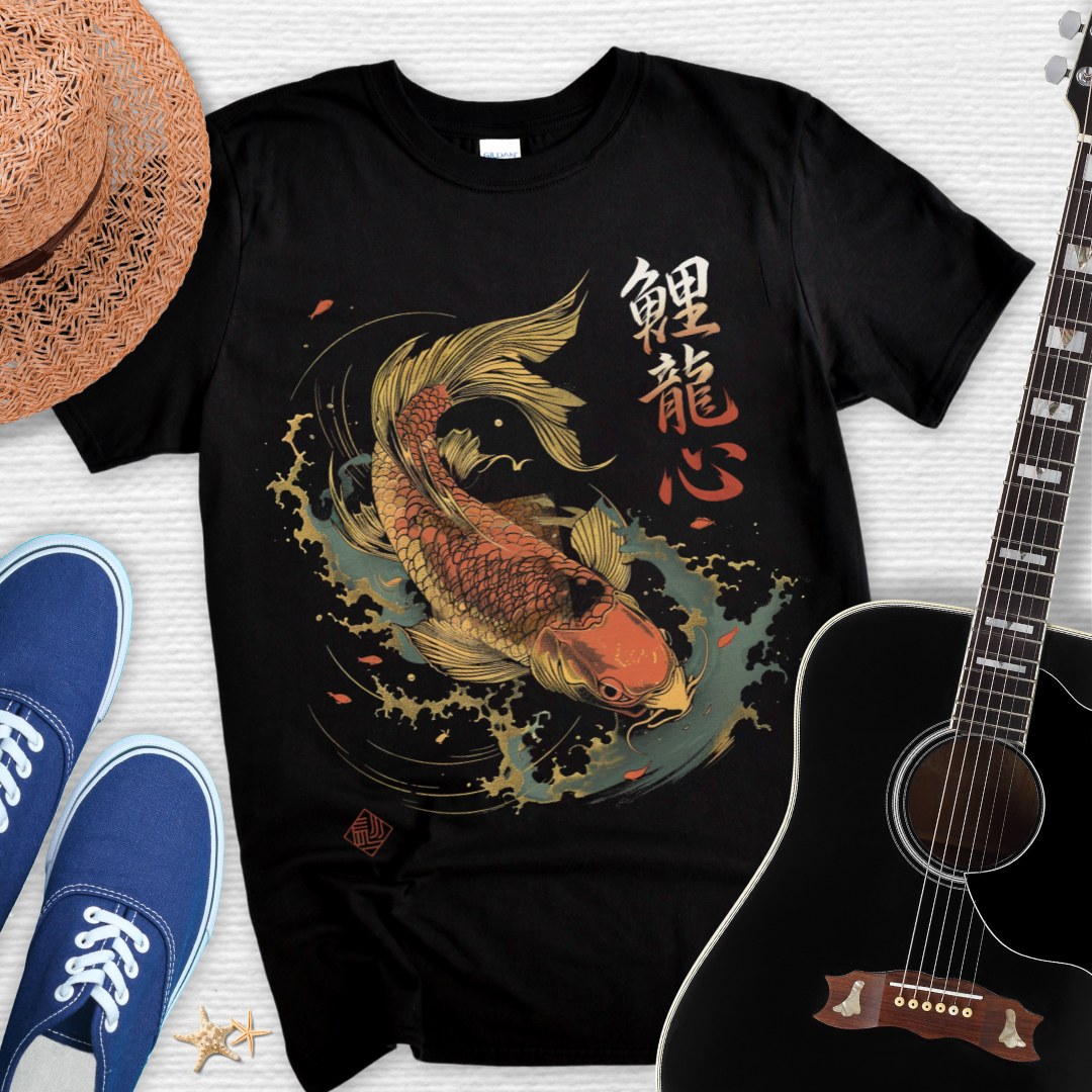 Koi Fish Softstyle T-Shirts