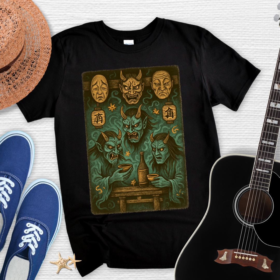 Mystical Masks - Halloween Tee