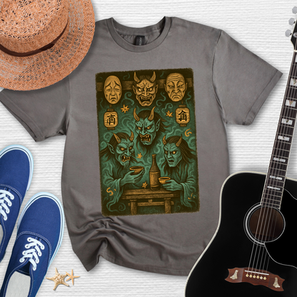 Mystical Masks - Halloween Tee