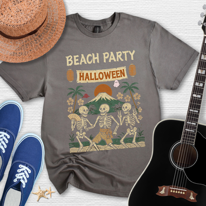 Beach Party Halloween Casual Tee