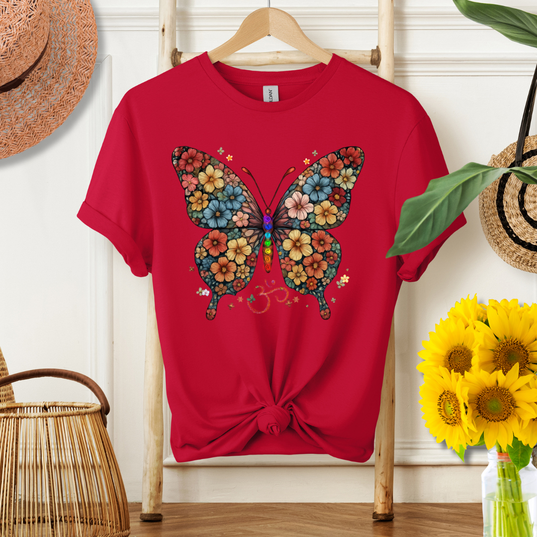 Summer Floral Butterfly Tee